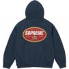 Supreme Crown Hooded Sweatshirt (FW23) - Navy