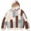 Thumbnail for Faux Shearling Zip Up Hooded Sweatshirt