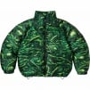 Supreme H.R. Giger Jacquard Down Puffer Jacket (FW23) - Green