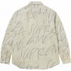 Supreme Handwriting Jacquard Denim Shirt (FW23) - Dirty