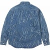 Thumbnail for Handwriting Jacquard Denim Shirt