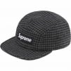 Supreme Houndstooth Wool Camp Cap (FW23) - Black