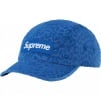 Supreme Leopard Corduroy Camp Cap (FW23) - Blue