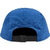 Supreme Leopard Corduroy Camp Cap (FW23) - Blue