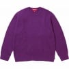 Supreme Pilled Sweater (FW23) - Purple