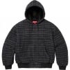 Thumbnail for Plaid Wool Hooded Work Jacket