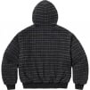 Thumbnail for Plaid Wool Hooded Work Jacket