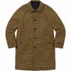 Thumbnail for Reversible Houndstooth Overcoat