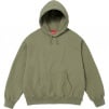 Thumbnail for Satin Appliqué Hooded Sweatshirt