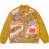 Supreme Silk Map Cardigan (FW23) - Mustard