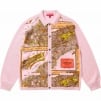 Supreme Silk Map Cardigan (FW23) - Pink