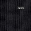 Supreme Small Box Ribbed Sweater (FW23) - Black