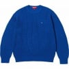 Supreme Small Box Ribbed Sweater (FW23) - Royal