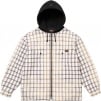 Thumbnail for Supreme Dickies Plaid Hooded Zip Up Shirt