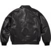 Thumbnail for Supreme Stone Island Leather Bomber Jacket