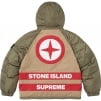 Thumbnail for Supreme Stone Island Reversible Down Puffer Jacket