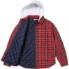 Thumbnail for Tartan Flannel Hooded Shirt