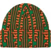 Supreme Vertical Logo Beanie (FW23) - Green