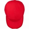 Supreme Visor Logo Camp Cap (FW23) - Red