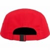 Supreme Visor Logo Camp Cap (FW23) - Red