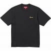 Supreme Washed Script S S Top (FW23) - Black