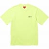 Supreme Washed Script S S Top (FW23) - Lime