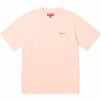 Supreme Washed Script S S Top (FW23) - Rose