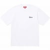 Supreme Washed Script S S Top (FW23) - White