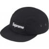 Supreme Waxed Cotton Camp Cap (FW23) - Black