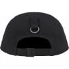 Supreme Waxed Cotton Camp Cap (FW23) - Black