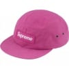 Supreme Waxed Cotton Camp Cap (FW23) - Magenta