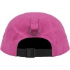 Supreme Waxed Cotton Camp Cap (FW23) - Magenta