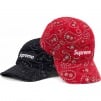 Thumbnail Velvet Paisley Camp Cap