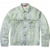 Thumbnail for Crackle Denim Trucker Jacket