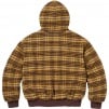 Thumbnail for Plaid Wool Hooded Work Jacket