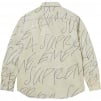 Thumbnail for Handwriting Jacquard Denim Shirt