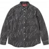 Supreme Handwriting Jacquard Denim Shirt (FW23)