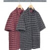 Thumbnail Plaid Corduroy Half Zip S S Shirt