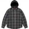 Thumbnail for Tartan Flannel Hooded Shirt