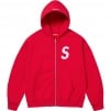 Thumbnail for S Logo Zip Up Hooded Sweatshirt