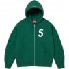 Thumbnail for S Logo Zip Up Hooded Sweatshirt