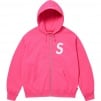 Thumbnail for S Logo Zip Up Hooded Sweatshirt