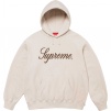 Thumbnail for Embroidered Script Hooded Sweatshirt