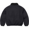 Supreme Faux Shearling Lined Bomber Jacket (FW24) - Black