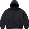 Supreme Faux Shearling Lined Bomber Jacket (FW24) - Black