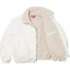 Supreme Faux Shearling Lined Bomber Jacket (FW24) - White