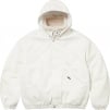 Supreme Faux Shearling Lined Bomber Jacket (FW24) - White