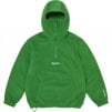 Supreme Polartec Facemask Half Zip Hooded Sweatshirt (FW24) - Green