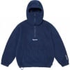 Supreme Polartec Facemask Half Zip Hooded Sweatshirt (FW24) - Navy