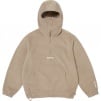 Supreme Polartec Facemask Half Zip Hooded Sweatshirt (FW24) - Taupe